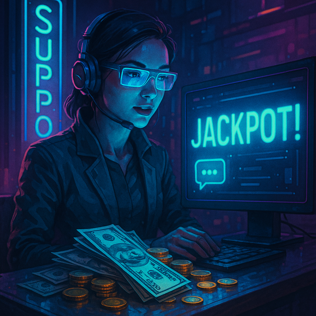 Customer support illustration